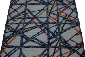 Multicolored Abstract 4X6 Modern Rug