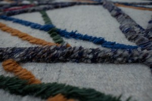 Multicolored Abstract 4X6 Modern Rug