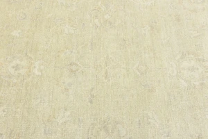 Muted Beige Floral 12X15 Transitional Oriental Rug