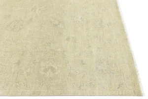 Muted Beige Floral 12X15 Transitional Oriental Rug