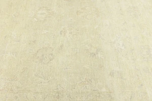 Muted Beige Floral 12X15 Transitional Oriental Rug