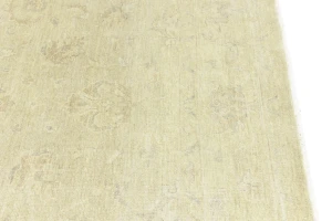Muted Beige Floral 12X15 Transitional Oriental Rug