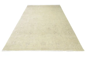 Muted Beige Floral 12X15 Transitional Oriental Rug