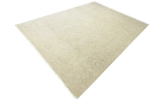 Muted Beige Floral 12X15 Transitional Oriental Rug