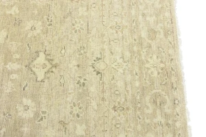 Muted Pinkish Beige Floral 4X6 Transitional Oriental Rug