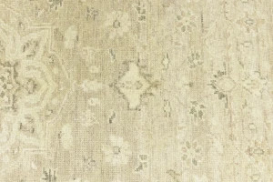 Muted Pinkish Beige Floral 4X6 Transitional Oriental Rug