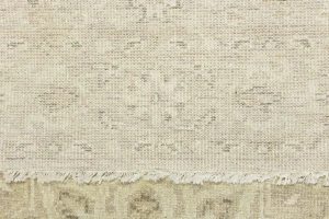Muted Pinkish Beige Floral 4X6 Transitional Oriental Rug