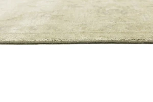 Muted Beige Floral 9X12 Transitional Oriental Rug