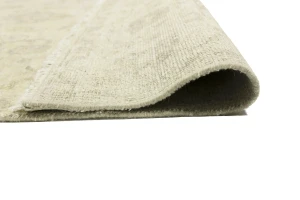 Muted Beige Floral 5X8 Transitional Oriental Rug