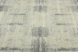 Multicolored Transitional 6X9 Distressed Modern Oriental Rug