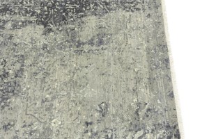 Multicolored Transitional 8X10 Distressed Modern Oriental Rug