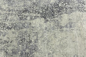 Multicolored Transitional 8X10 Distressed Modern Oriental Rug