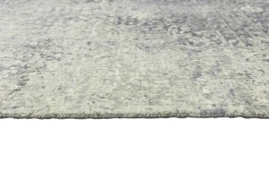 Multicolored Transitional 8X10 Distressed Modern Oriental Rug