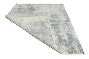 Multicolored Transitional 8X10 Distressed Modern Oriental Rug