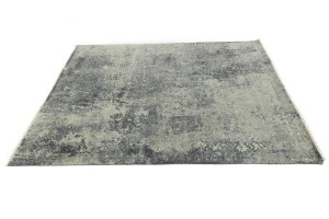 Multicolored Transitional 8X10 Distressed Modern Oriental Rug
