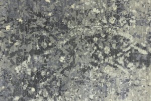 Multicolored Transitional 8X10 Distressed Modern Oriental Rug