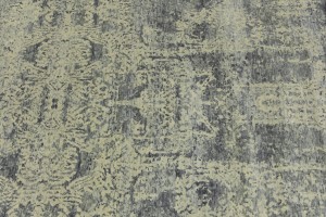 Multicolored Abstract 8X10 Distressed Modern Oriental Rug
