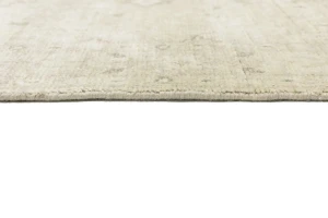 Muted Beige Pinkish Floral 3X5 Transitional Oriental Rug