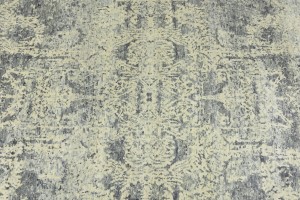 Multicolored Abstract 8X10 Distressed Modern Oriental Rug