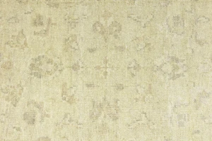 Muted Beige Floral 3X5 Transitional Oriental Rug