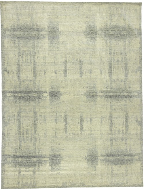 Multicolored Transitional 9X12 Distressed Modern Oriental Rug