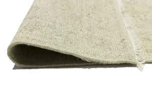 Muted Beige Floral 3X14 Transitional Oriental Runner Rug