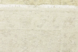 Muted Beige Floral 3X14 Transitional Oriental Runner Rug