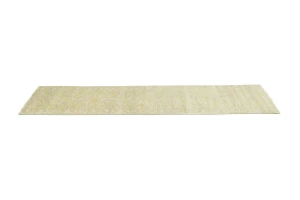 Muted Golden Yellow Floral 3X14 Transitional Oriental Runner Rug