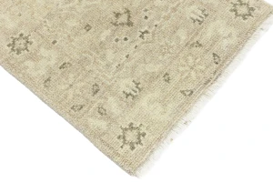 Muted Pinkish Beige Floral 2X3 Transitional Oriental Rug