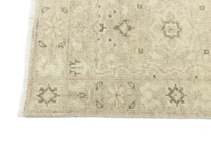 Muted Pinkish Beige Floral 2X3 Transitional Oriental Rug