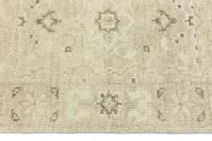 Muted Pinkish Beige Floral 2X3 Transitional Oriental Rug