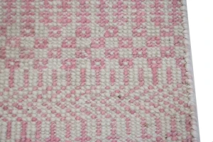 Pink Grass Design 2X3 Modern Oriental Rug