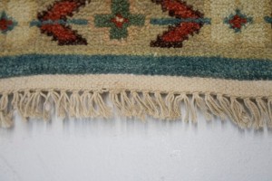 Cream Floral 9X12 Indo-Viss Oriental Rug