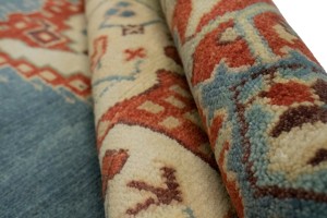 Cream Floral 9X12 Indo-Viss Oriental Rug