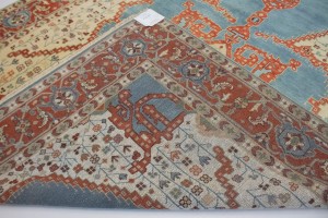 Cream Floral 9X12 Indo-Viss Oriental Rug