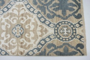 Muted Geometric 5X8 Modern Oriental Rug