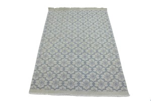 Muted Colors Floral 4X6 Modern Oriental Rug