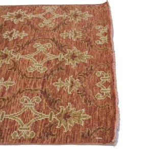 Rust Floral 4X6 Modern Oriental Rug