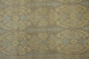 Tan Floral 6X9 Chobi Peshawar Oriental Rug