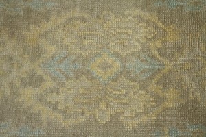 Tan Floral 6X9 Chobi Peshawar Oriental Rug