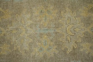 Tan Floral 6X9 Chobi Peshawar Oriental Rug