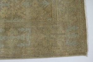 Tan Floral 6X9 Chobi Peshawar Oriental Rug