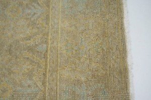 Tan Floral 6X9 Chobi Peshawar Oriental Rug