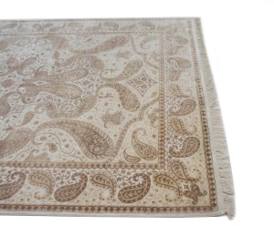 Classic Floral Paisley 6X8 Indo-Tabriz Oriental Rug