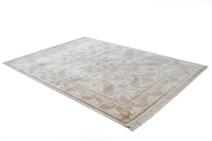 Classic Floral Paisley 6X8 Indo-Tabriz Oriental Rug