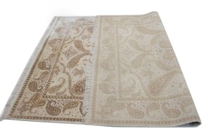 Classic Floral Paisley 6X8 Indo-Tabriz Oriental Rug