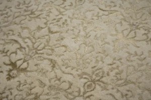 Classic Floral 6'7X9'7 Indo-Tabriz Modern Oriental Rug