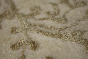 Classic Floral 6'7X9'7 Indo-Tabriz Modern Oriental Rug