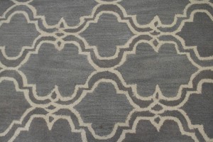Trellis Stone Grey 5X8 Modern Rug