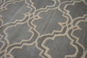 Trellis Stone Grey 5X8 Modern Rug